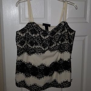 Camisole/crop top with straps